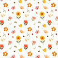 Tela florecillas - Impermeable