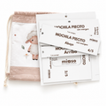 Mochila Piecito - Patrón de madera