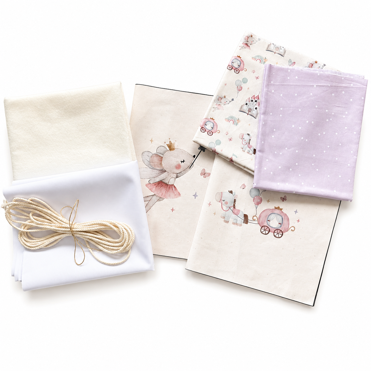 Kit Mochila Piecito - Animalitos de Ensueño