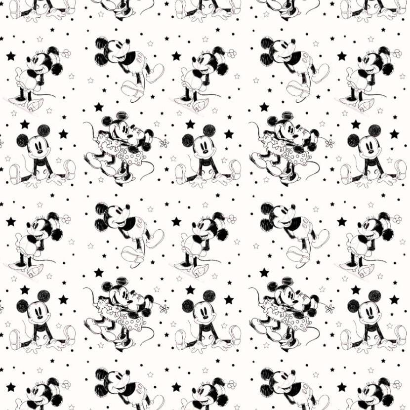 Tela Mickey&Minnie - Impermeable